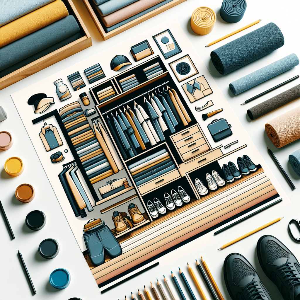 como alcançar uma organização minimalista no seu closet