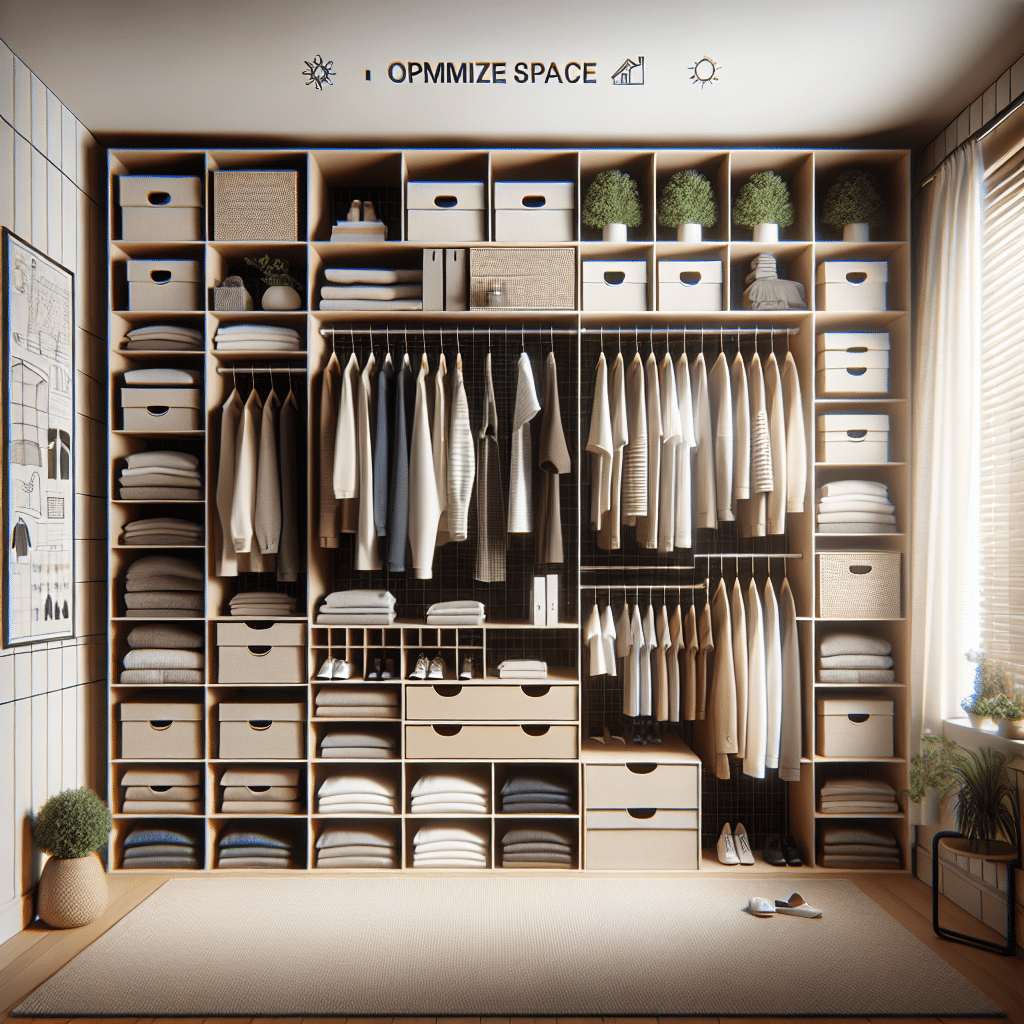 truques para otimizar espaço em seu armário com roupas cápsula.