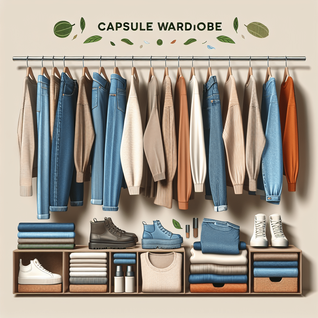 crie seu guarda-roupa cápsula com roupas sustentáveis