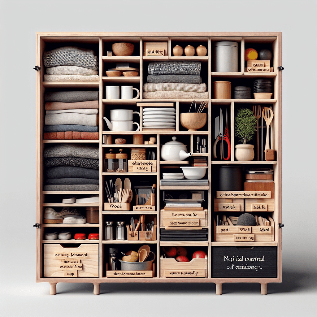 truques de organização para armários pequenos e funcionais