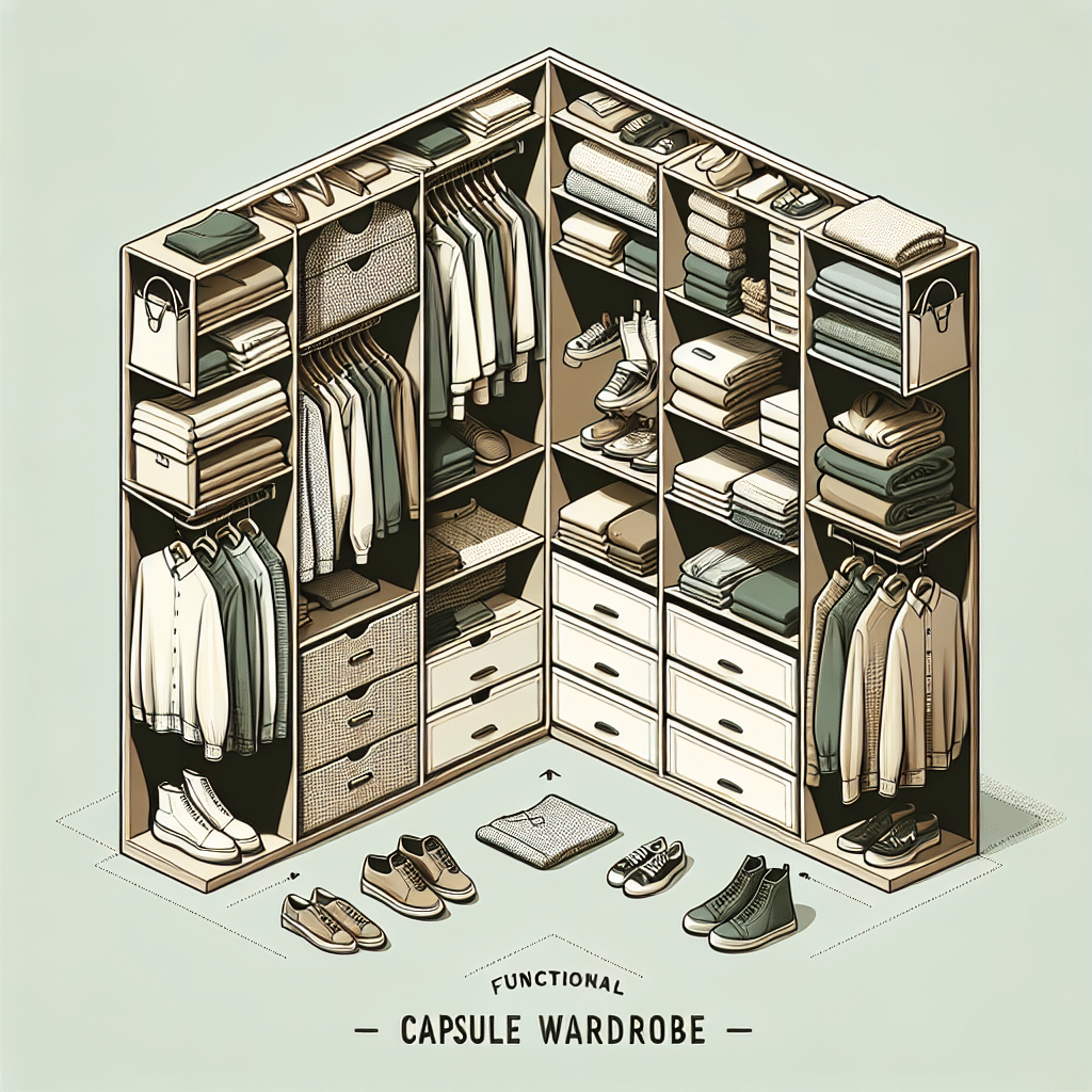 como criar um guarda-roupa cápsula funcional
