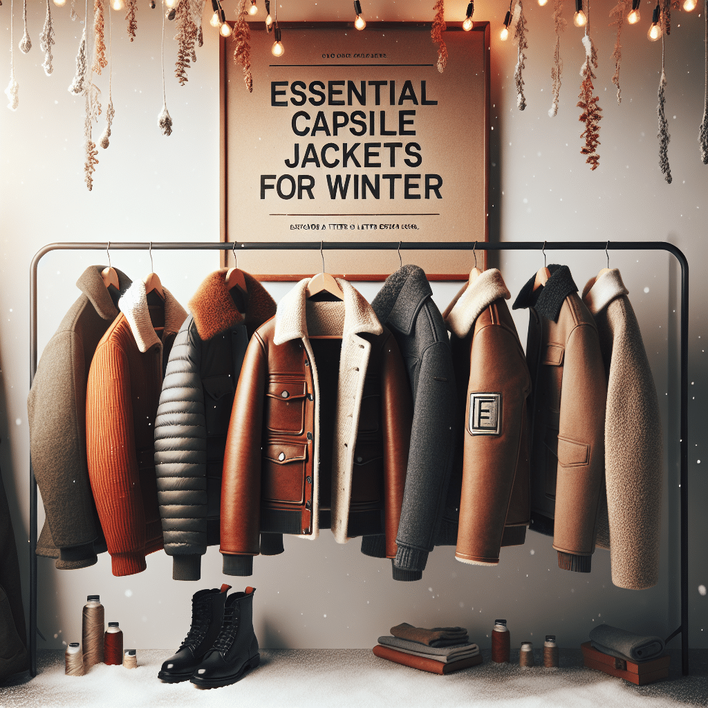 jaquetas cápsula essenciais para inverno