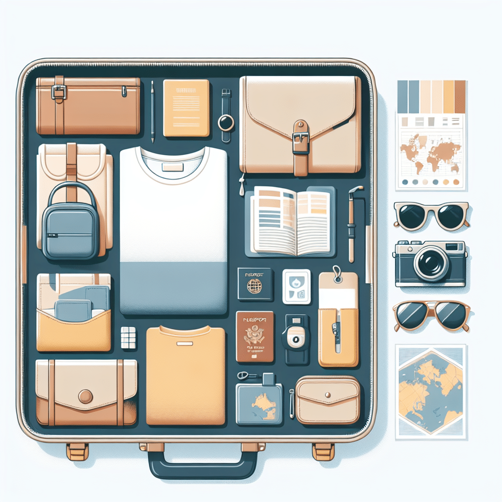 peças essenciais para viagem minimalista