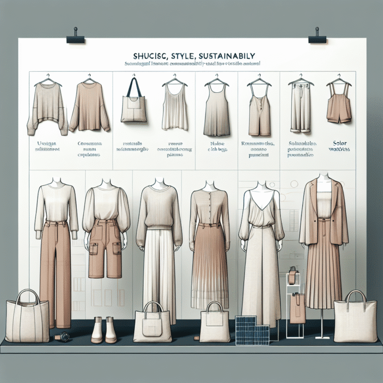 moda minimalista: unindo estilo e sustentabilidade