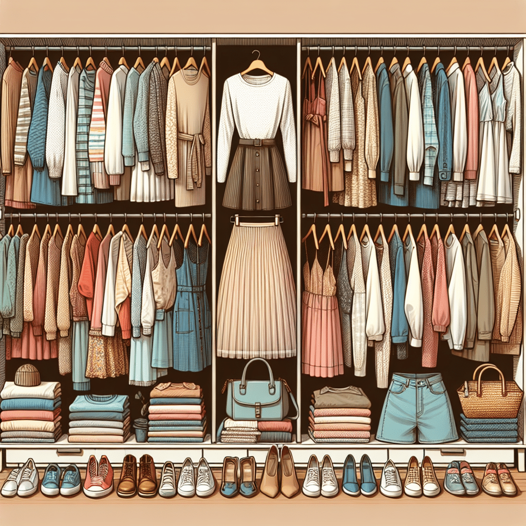 guarda-roupa cápsula: criando looks femininos versáteis