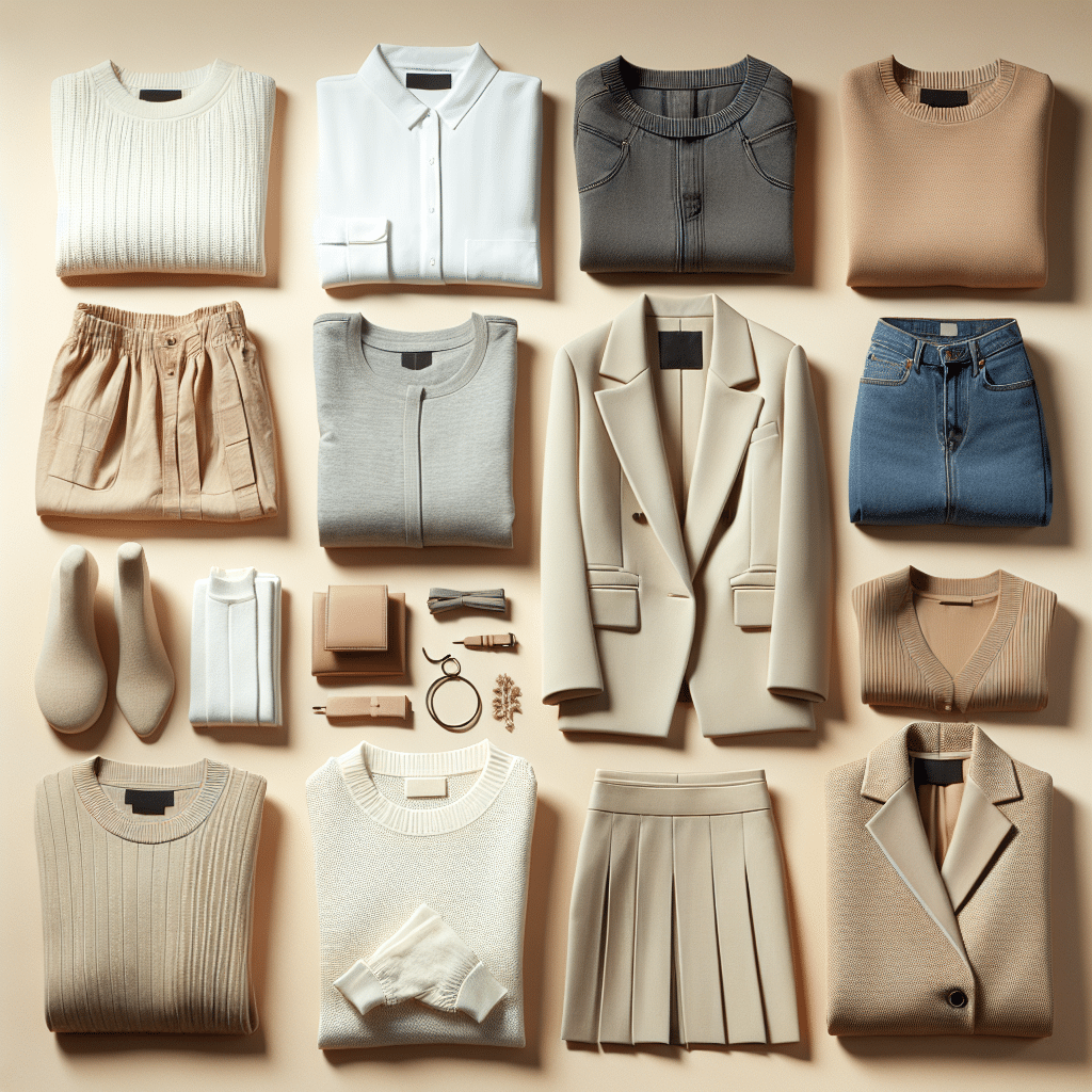 peças essenciais para um guarda-roupa cápsula feminino