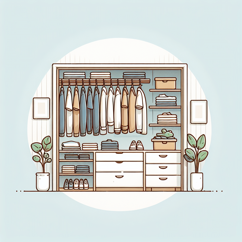 5 passos para uma organização minimalista no closet